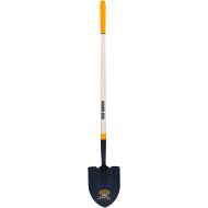 True Temper 2585600 Round Point Forged Shovel with Hardwood Handle and Comfort Step, 57-Inch