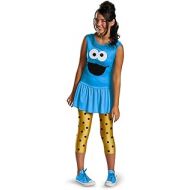 Disguise Sesame Street Cookie Monster Tween Classic Costume, X-Large/14-16