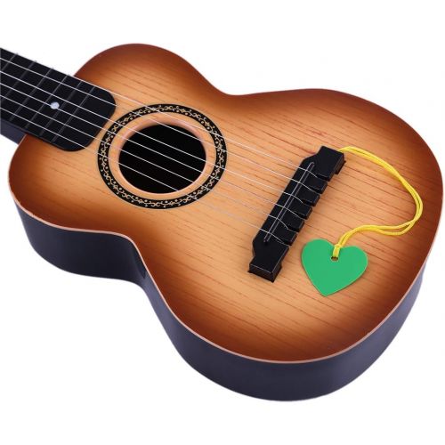  [아마존베스트]RuiyiF Kids Guitar, Toddler Toy Guitars for Boys Girls Age 3-5 Years Old 6 Steel String Acoustic Guitar Kids with Pick 21 Inch