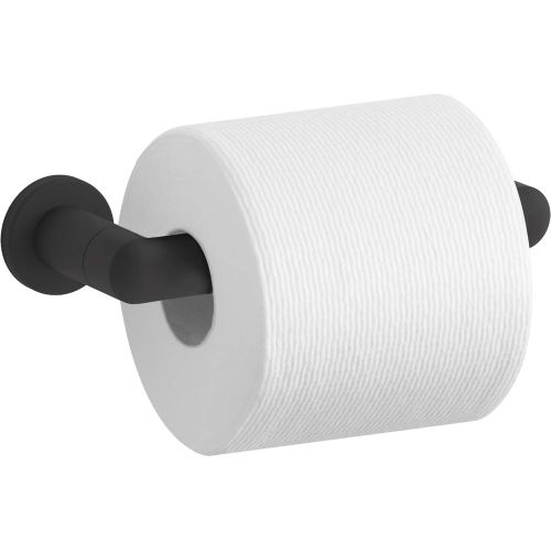  Kohler K-24546-BL Kumin Toilet Paper Holder, Matte Black