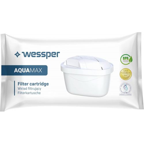  Wessper Water Filter Cartridges Compatible with BRITA Maxtra+ Filter, Brita Maxtra Plus Filter, Pack of 12