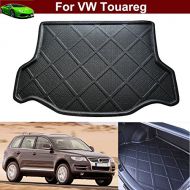 Tiantian Car Boot Pad Liner Cargo Mat Tray Trunk Floor Cargo Liner for VW Volkswagen Touareg 2004-2009 2010 2011 2012 2013 2014 2015 2016 2017 2018 2019 2020