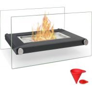 BRIAN & DANY Tabletop Ethanol Fireplace for Indoor/Outdoor