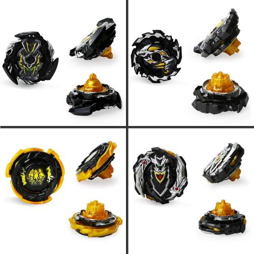  [아마존베스트]Ingooood Metal Fusion Gyro Toys for Kids, 4X High Performance Tops Attack Set with Launcher and Grip Starter Set and Arena Toys