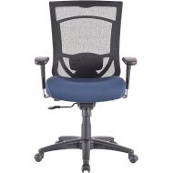 Tempur-Pedic TP7000 Mesh Back Fabric Task Chair, Black and Cobalt (TP7000-COBALT)