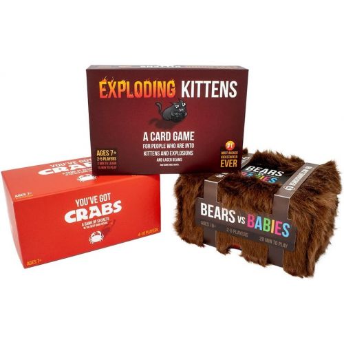  Exploding Kittens LLC Exploding Kittens: Game Night Bundle