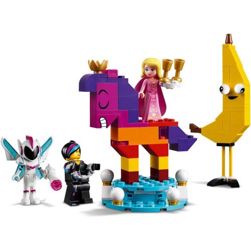  LEGO The LEGO Movie 2 Introducing Queen Watevra Wa’Nabi 70824 Build and Play Kit Creative Building Playset for Girls and Boys (115 Pieces) (Discontinued by Manufacturer)