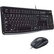 [아마존베스트]Logitech Desktop MK120 Durable, Comfortable, USB Mouse and keyboard Combo
