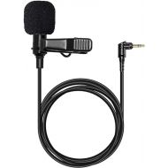 Hollyland External Clip On Lavalier Microphone with 3.5mm Audio Jack, Compatible with Lark Max Microphone System-Black, (1 Pack)