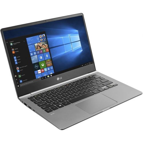  LG Electronics gram Thin and Light Laptop  13.3 Full HD IPS Touchscreen Display, Intel Core i7 (8th Gen), 8GB RAM, 256GB SSD, Back-lit kbd - Dark Silver  13Z980-A.AAS7U1