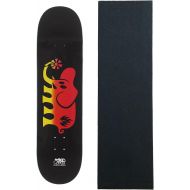 Black Label Skateboards Black Label Skateboard Deck Elephant Fade Black 8.25 x 32.12 with Grip