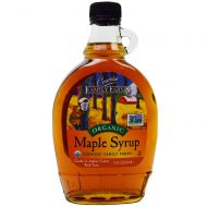 Coombs Family Farms, Organic Maple Syrup, Grade A, Amber Color, Rich Taste, 12 FL OZ (354 ml), Pack of 2, Non GMO, Frustration Free Packaging (Bubbles)