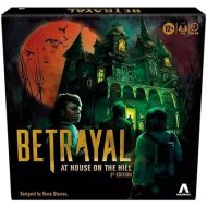 Avalon Hill Hasbro Gaming Betrayal at The House on The Hill 3rd Edition Cooperative Board Game,Ages 12 and Up,3-6 Players,50 Chilling Scenarios