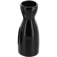[아마존베스트]JapanBargain, Porcelain Sake Carafe Sake Bottle for Cold Sake and Hot Sake Microwave Safe (1, 4 oz - Black)
