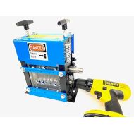 BLUEROCK Tools MWS-83MD Compact Manual Recycling Wire Stripping Machine Copper Stripper