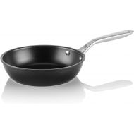 TECHEF - Onyx Collection 8-Inch Nonstick Frying Pan Skillet, PFOA-Free, Dishwasher Oven Safe, Stainless Steel Handle, Induction-Ready, Made in Korea (8-inch)