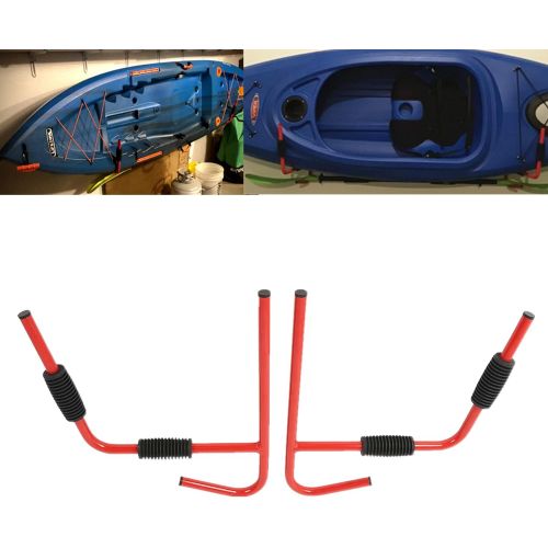  TTHOME TC-Home Kayak Storage Racks Folding Wall Mounted Kayak Holder Storage Hooks for Garage Outdoor Indoor