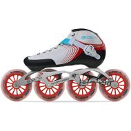 Bont Skates - Inline Speed Skating Racing Skates - GT4 Skate Boots + 6061 Frame + Elemental Wheels + ABEC5 Bearings - Youth - Boys - Girls - Men - Women