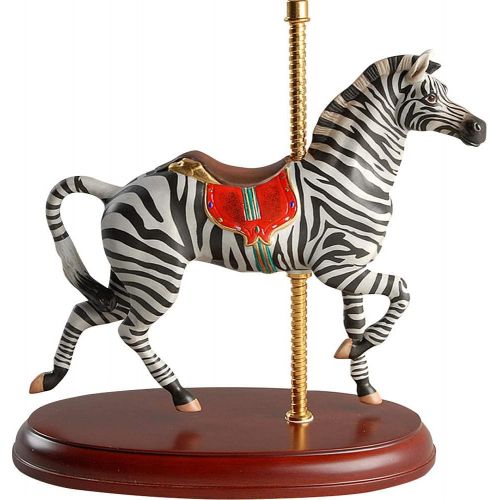 레녹스 Lenox Smithsonian American Carousel Antique Zebra Horse New York Ltd