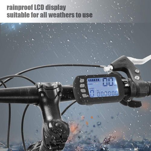  Alomejor 36V/48V 250W/350W Brushless Motor Controller LCD Panel Kit E-Bike Conversion for E-Bike Electric Bike E-Bike