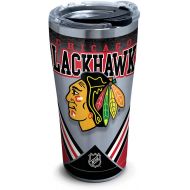 Tervis 1280932 NHL Chicago Blackhawks Ice 20 oz Stainless Steel Tumbler with lid, Silver