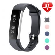 Letsfit Fitness Tracker with Heart Rate Monitor, Slim Activity Tracker Watch, Pedometer, Sleep Monitor, Step Counter, Calorie Counter, Waterproof Smart Band Kids Women Men