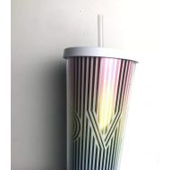 Starbucks 2019 Summer Collection LOVE IRIDESCENT RAINBOW Acrylic Cold Cup Tumbler 24 oz …
