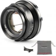 [아마존베스트]Factory Direct 7artisans 35mm F1.2 APS-C Manual Focus Lens Widely Fit for Compact Mirrorless Cameras Canon Camera M1 M2 M3 M5 M6 M10 EOS-M Mount (Black)