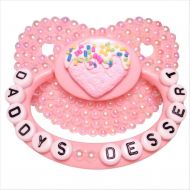Baby Bear Pacis Adult PacifierDaddys Dessert Pink Cookie Adult Paci (DDLG/ABDL)