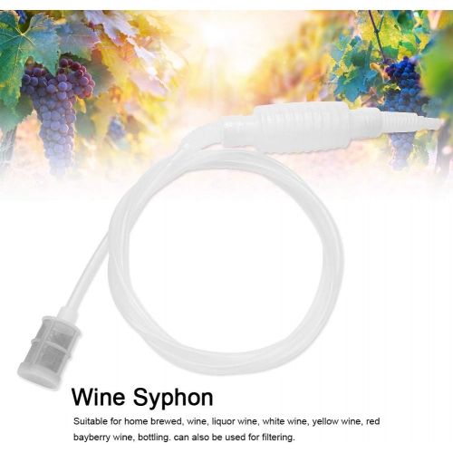  FTVOGUE Manual Hand Siphon Filter Home Brewing Syphon Tube Pipe Hose Making Equipment for Wine Beer