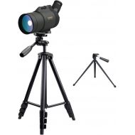 SVBONY SV41 Spotting Scope Mak with Tripod Waterproof 25-75x70 Mini Compact for Shooting Birdwatching Travel for Both Terrestrial and Astronomical Use