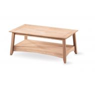 International Concepts OT-4TC Bombay Tall Coffee Table, Unfinished