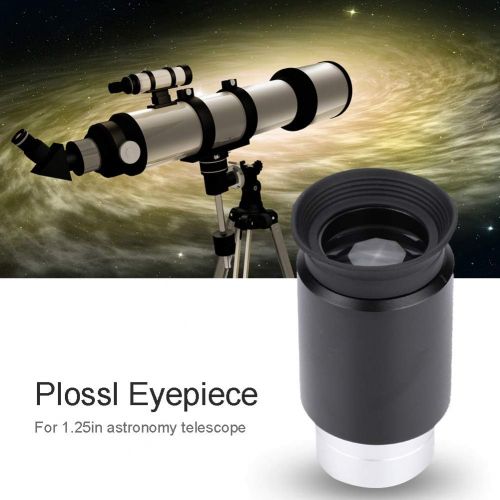  Acouto 40mm 1.25 Plossl Fully-Coated Eyepiece Aluminum Alloy Body for Astronomy Telescope