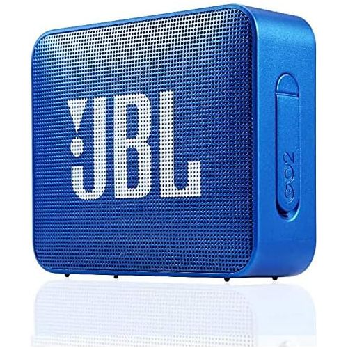 제이비엘 JBL GO2 Waterproof Ultra Portable Bluetooth Speaker (Blue 2-Pack)