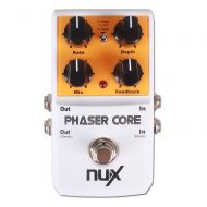 NUX Phaser Core Guitar Effect Pedal 4-stage and Tape 8-stage Tone Lock True Bypass