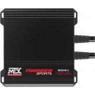 [아마존베스트]MTX MUD100.4 Mud Series 400 Watt RMS 4 Channel Class D Compact Weatherproof Outdoor Powersports ATV UTV Motorcycle Sound System Stereo Amplifier Kit