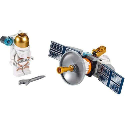  LEGO PolyBag Minifigure Set 30365 - Astronaut with Space Satellite 36 pcs