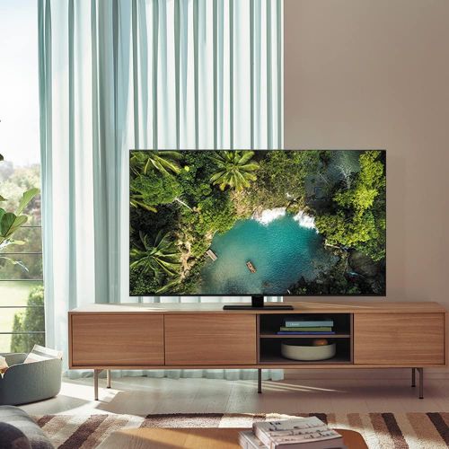 삼성 Samsung QN65Q80BAFXZA 65 Inch QLED 4K Smart TV 2022 Bundle with Premium 2 YR CPS Enhanced Protection Pack
