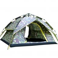IDWO-Tent IDWO Camping Tent Camouflage Pop Up 3-4 People Festival Tent Outdoor Waterproof Portable Dome Tent