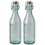 Amici Home Amici Faceted Bottles, 25 oz -Set of 2