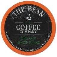 The Bean Coffee Company Organic House Blend, Medium Roast, Keurig Single Serve K-Cups, 100 Count