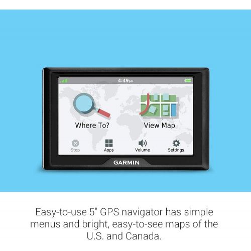 가민 [아마존베스트]Garmin Drive 52, GPS Navigator with 5” Display, Simple On-Screen Menus and Easy-to-See Maps