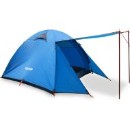 [아마존베스트]FLYTOP 3-4 Season 1-2-person Double Layer Backpacking Tent Aluminum Rod Windproof Waterproof for Camping Hiking Travel Climbing - Easy Set Up