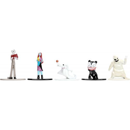 자다 Jada Toys Disney Nightmare Before Christmas 18 Pack 1.65 Die cast Figures, Toys for Kids and Adults , Black