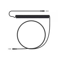 Teenage Engineering Slim 4-Pole Audio Curly Cable (Curly Black 1200mm)