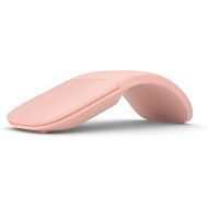Microsoft ARC Mouse ? Soft Pink. Sleek,Ergonomic Design, Ultra Slim and Lightweight, Bluetooth Mouse for PC/Laptop,Desktop Works with Windows/Mac Computers
