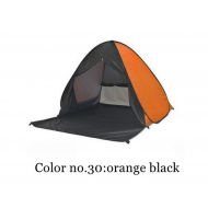 Weuiuit-tent Portable Beach Tent Automatically Set Up Camping Beach Tent with Curtain Quickly Open Outdoor Protection