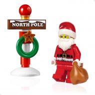 LEGO Holiday Minifigure - Santa Claus (with North Pole Stand) 10245
