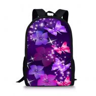 Showudesigns Kids Backpack Boys Butterfly 17 Inch School Bag Elementary Student Bookbags Back Pack