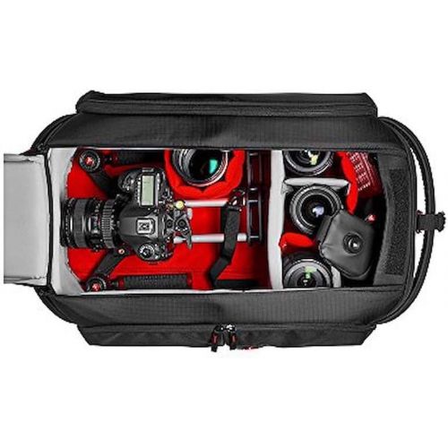  Visit the Manfrotto Store Manfrotto CC-192N PL, Shoulder Video Camera Bag for CC-192 Camcorders, Camera Bag for DSLR, Video Cameras and Accessories, Compact, Compatible with Canon EOS C100 / 300/500 or Pana